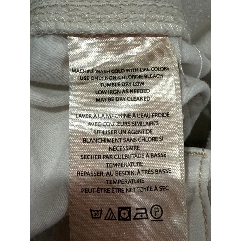 Pilcro Anthropologie The Roamer White Utility Carpenter Pants 18W High Rise - Picture 6 of 8